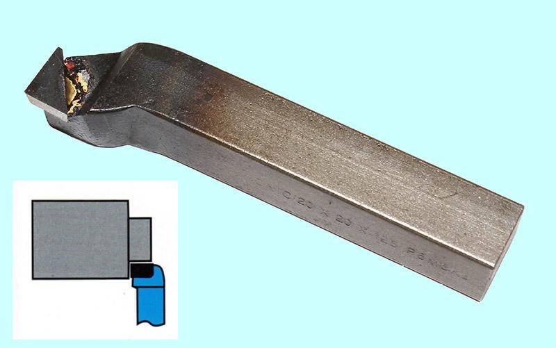 Резец Подрезной отогнутый 20х20х125 Р6М5К5 DIN 4977 Резец Подрезной отогнутый 20х20х125 Р6М5К5 DIN 4977