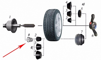 Пружина СТОРМ коническая Д36