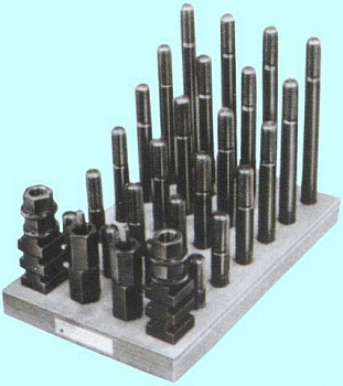 Прижим клиновой регулируемый 120х50х30х14,5мм, паз 15,7мм М12 (3104)