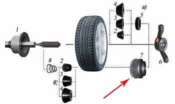 Кольцо резиновое СТОРМ на пластиковой чашу