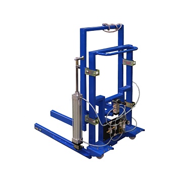 Тележка СТОРМ с пневматическим подъемником Camozzi